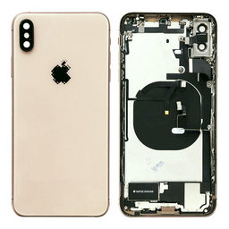 Apple iPhone XS Max - Zadnje ohišje z majhnimi deli (Gold)