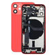 Apple iPhone 12 Mini - Zadnje ohišje z majhnimi deli (Red)