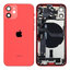 Apple iPhone 12 Mini - Zadnje ohišje z majhnimi deli (Red)