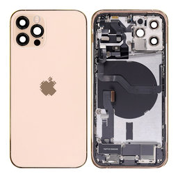 Apple iPhone 12 Pro - Zadnje ohišje z majhnimi deli (Gold)