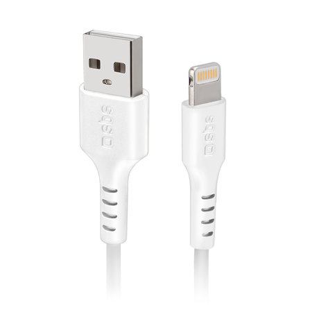 SBS - Lightning / USB kabel (3m), bel