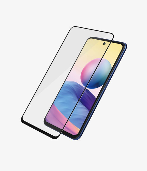 PanzerGlass - Kaljeno Steklo Case Friendly za Xiaomi Redmi Note 10 5G, črn