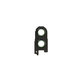 Samsung Galaxy Z Flip 3 F711B - Stekleni okvir zadnje kamere (Phantom Black) - GH98-46759A Genuine Service Pack