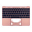 Apple MacBook 12" A1534 (Early 2015 - Mid 2017) - Zgornji okvir tipkovnice + tipkovnica US (Rose Gold)