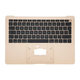 Apple MacBook Air 13" A1932 (2018 - 2019) - Zgornji okvir tipkovnice + tipkovnica UK (Gold)