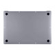 Apple MacBook Air 13" A1932 (2018 - 2019), A2179 (2020) - Spodnji Pokrov (Space Gray)