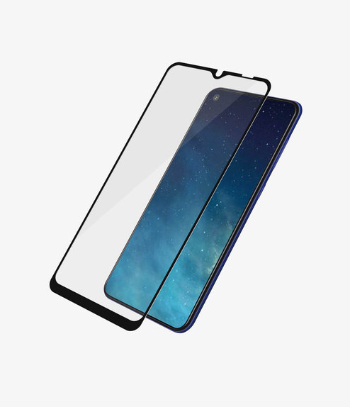 PanzerGlass - Kaljeno Steklo Case Friendly za Samsung Galaxy A22 5G, črn