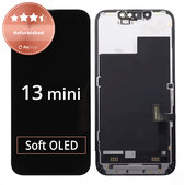 Zaslon za iPhone 13 Mini, Steklo na dotik z okvirjem, Refurbished