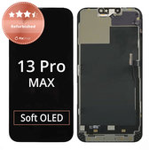 Zaslon za iPhone 13 Pro Max, Steklo na dotik z okvirjem, Refurbished