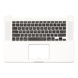 Apple MacBook Pro 15" A1398 (Late 2013 - Mid 2014) - Zgornji okvir tipkovnice + tipkovnica US