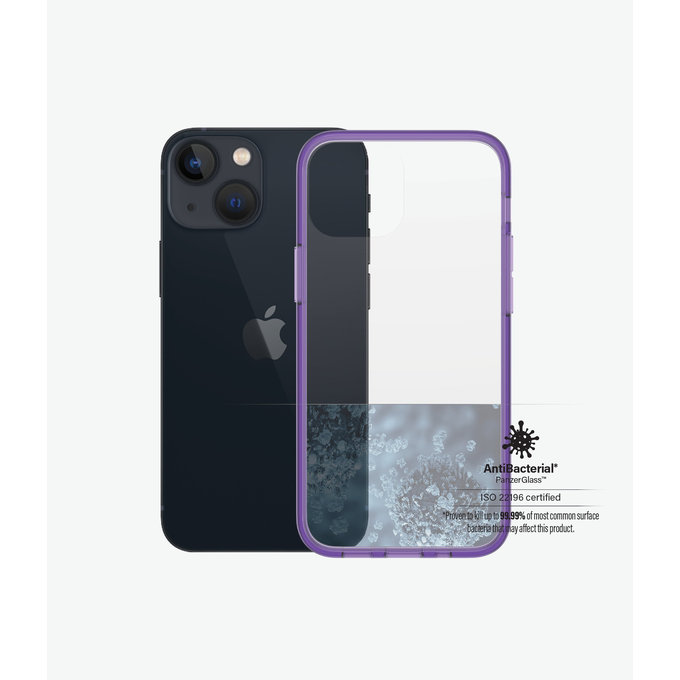 PanzerGlass - Ovitek ClearCaseColor AB za iPhone 13 mini, grape