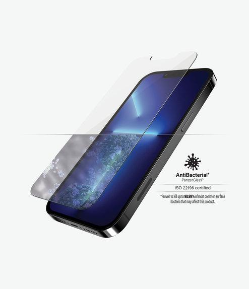 PanzerGlass - Kaljeno Steklo Standard Fit AB za iPhone 13 Pro Max in 14 Plus, transparent