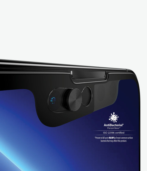 PanzerGlass - Kaljeno Steklo Case Friendly CamSlider AB za iPhone 13 Pro Max in 14 Plus, črn