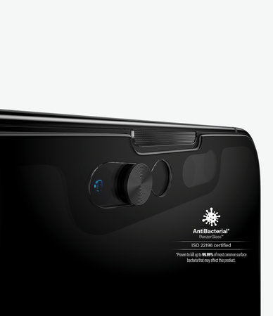 PanzerGlass - Kaljeno Steklo Case Friendly Privacy CamSlider AB za iPhone 13, 13 Pro in 14, črn