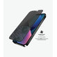 PanzerGlass - Kaljeno Steklo Case Friendly Privacy AB za iPhone 13, 13 Pro in 14, črn