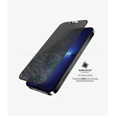 PanzerGlass - Kaljeno Steklo Case Friendly Privacy AB za iPhone 13 Pro Max in 14 Plus, črn