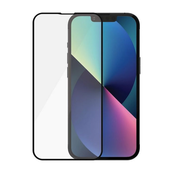 PanzerGlass - Tempered Glass Case Friendly AB za iPhone 13, 13 Pro in 14, črna