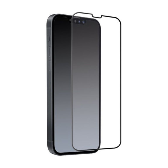 SBS - Kaljeno Steklo Full Cover za iPhone 13, 13 Pro in 14, črna