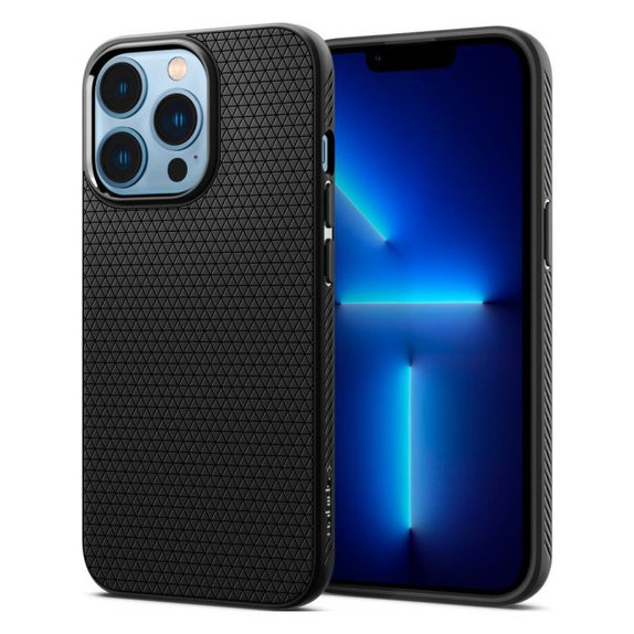 Spigen - Ovitek Liquid Air za iPhone 13 Pro Max, črna