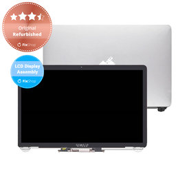 Apple MacBook Air 13" A1932 (2018) - LCD zaslon + sprednje steklo + pokrov (Silver) Original Refurbished