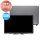 Apple MacBook Air 13" A1932 (2018) - LCD zaslon + sprednje steklo + pokrov (Space Grey) Refurbished