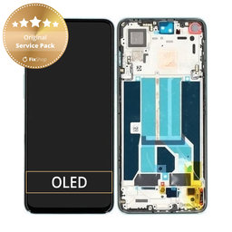 OnePlus Nord 2 5G - LCD zaslon + steklo na dotik + okvir (Grey Siera) - 2011100360 Genuine Service Pack