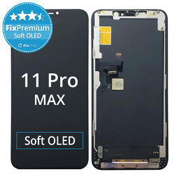 Apple iPhone 11 Pro Max - LCD zaslon + steklo na dotik + okvir Soft OLED FixPremium
