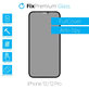 FixPremium Privacy Anti-Spy Glass - Kaljeno Steklo za iPhone 12 in 12 Pro