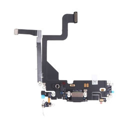 Apple iPhone 13 Pro - Konektor za polnjenje + Flex kabel (Graphite)