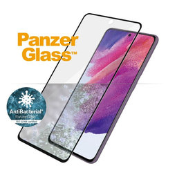 PanzerGlass - Kaljeno Steklo Case Friendly AB za Samsung Galaxy S21 FE, črn