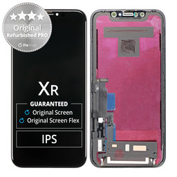 Apple iPhone XR - LCD zaslon + steklo na dotik + okvir Original Refurbished PRO