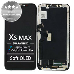 Apple iPhone XS Max - LCD zaslon + steklo na dotik + okvir Original Refurbished PRO