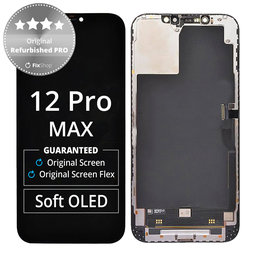 Apple iPhone 12 Pro Max - LCD zaslon + steklo na dotik + okvir Original Refurbished PRO