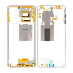 Samsung Galaxy M52 5G M526B - Srednji okvir (White) - GH98-46916C Genuine Service Pack