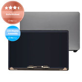 Apple MacBook Pro 15" A1990 (2018 - 2019) - LCD zaslon + sprednje steklo + pokrov (Space Grey) Refurbished