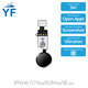 Apple iPhone 7, 7 Plus, 8, 8 Plus, SE (2020), SE (2022) - gumb Domov YF (Space Gray, Black)