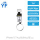 Apple iPhone 7, 7 Plus, 8, 8 Plus, SE (2020), SE (2022) - Gumb Domov YF (Silver, White)