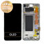 Samsung Galaxy S10 G973F - LCD zaslon + steklo na dotik + okvir (Silver) - GH82-18850G, GH82-18835G Genuine Service Pack