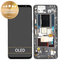 Asus ROG Phone 5s, 5s Pro ZS676KS - LCD zaslon + steklo na dotik + okvir (Black) - 90AI0091-R20020 Genuine Service Pack