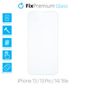 FixPremium Glass - Kaljeno Steklo za iPhone 13, 13 Pro in 14