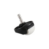 Xiaomi Mi Robot Vacuum Mop (Mijia 1C), 2 (Mijia 2C), Mijia 1S, Roborock S5, S5 Max, S6 MaxV, S6 Pure - Sprednje kolo (Črna)