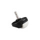 Xiaomi Mi Robot Vacuum Mop (Mijia 1C), 2 (Mijia 2C), Mijia 1S, Roborock S5, S5 Max, S6 MaxV, S6 Pure - Sprednje kolo (Črna)
