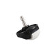 Xiaomi Mi Robot Vacuum Mop (Mijia 1C), 2 (Mijia 2C), Mijia 1S, Roborock S5, S5 Max, S6 MaxV, S6 Pure - Sprednje kolo (Črna)