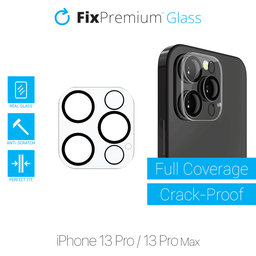 FixPremium Glass - Kaljeno Steklo za zadnjo kamero za iPhone 13 Pro in 13 Pro Max