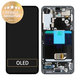Samsung Galaxy S22 S901B - LCD zaslon + steklo na dotik + okvir (Grey) - GH82-27520E, GH82-27521EGenuine Service Pack