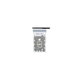Samsung Galaxy S22 Ultra S908B - SIM Slot (Graphite) - GH98-47138E Genuine Service Pack