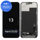 Zaslon Hard OLED za iPhone 13, Steklo na dotik z okvirjem, FixPremium