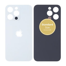 Apple iPhone 13 Pro - Steklo zadnjega ohišja (Silver)