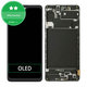 Samsung Galaxy A71 A715F - LCD zaslon + steklo na dotik + okvir (Small Size Panel) OLED