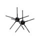 Xiaomi Roborock S4, S5 Max, S6, S6 MaxV, S6 Pure, S7, S7+, S7 MaxV, S7 Pro Ultra, Q7, Q7+, Q7 Max, Q7 Max+, T7S Plus , E4, E5, T4, T6, Xiaowa E3 - Stranska krtača (Črna) - 2 kosa